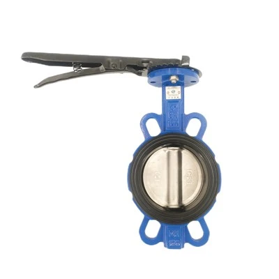 Supapă fluture cu pârghie