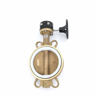 Valva fluture din bronzul din bronz nichel